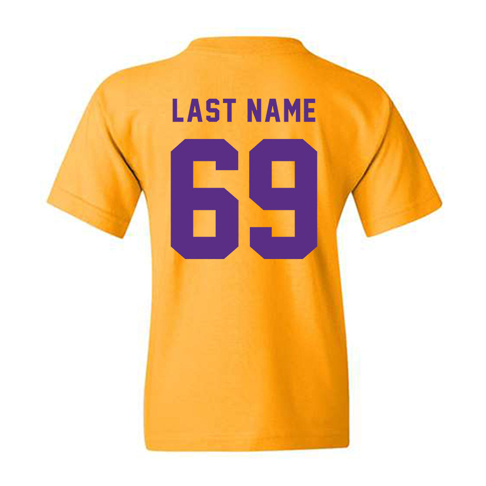 LSU - NCAA Football : Darrin Strey - Classic Shersey Youth T-Shirt-1