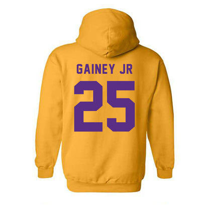 LSU - NCAA Football : Rod Gainey jr - Classic Shersey Hooded Sweatshirt-1