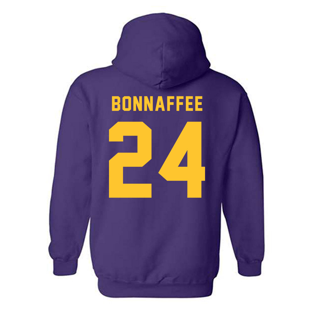 LSU - NCAA Women's Volleyball : Sophie Bonnaffee - Classic Shersey Hooded Sweatshirt-1