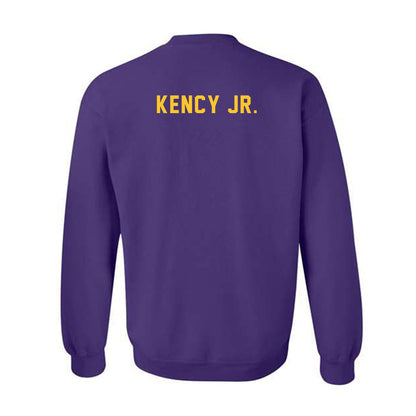 LSU - NCAA Football : David Kency Jr. - Classic Shersey Crewneck Sweatshirt-1