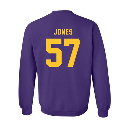 LSU - NCAA Football : Jakolby Jones - Classic Shersey Crewneck Sweatshirt-1