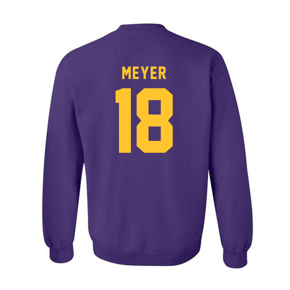 LSU - NCAA Women's Volleyball : Zayna Meyer - Classic Shersey Crewneck Sweatshirt-1
