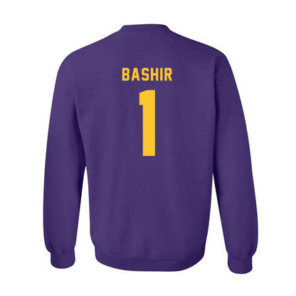 LSU - NCAA Men's Basketball : Abdi Bashir - Classic Shersey Crewneck Sweatshirt-1