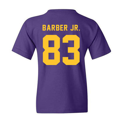 LSU - NCAA Football : Corey Barber Jr. - Classic Shersey Youth T-Shirt-1