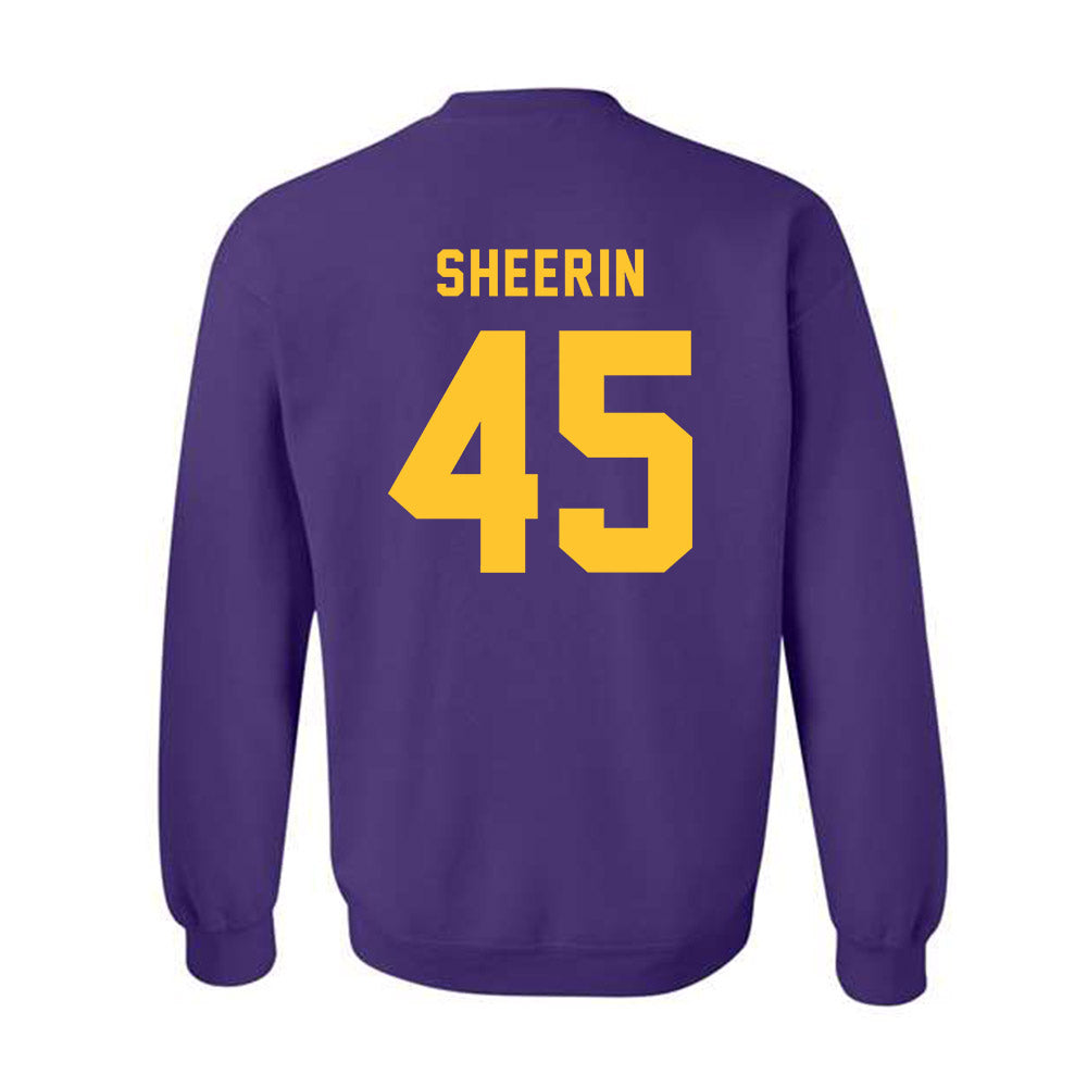 LSU - NCAA Baseball : Deven Sheerin - Classic Shersey Crewneck Sweatshirt-1