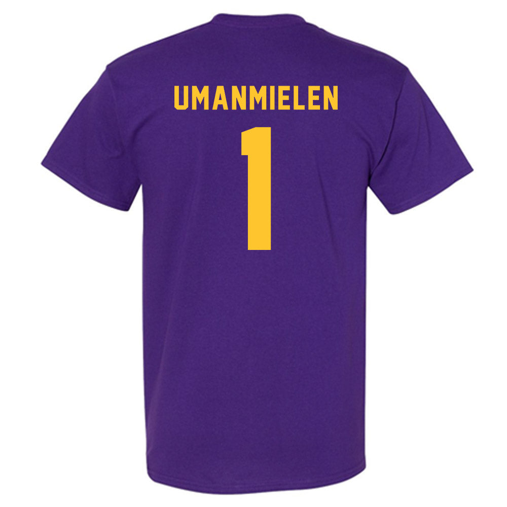 LSU - NCAA Football : Princewill Umanmielen - Classic Shersey T-Shirt-1