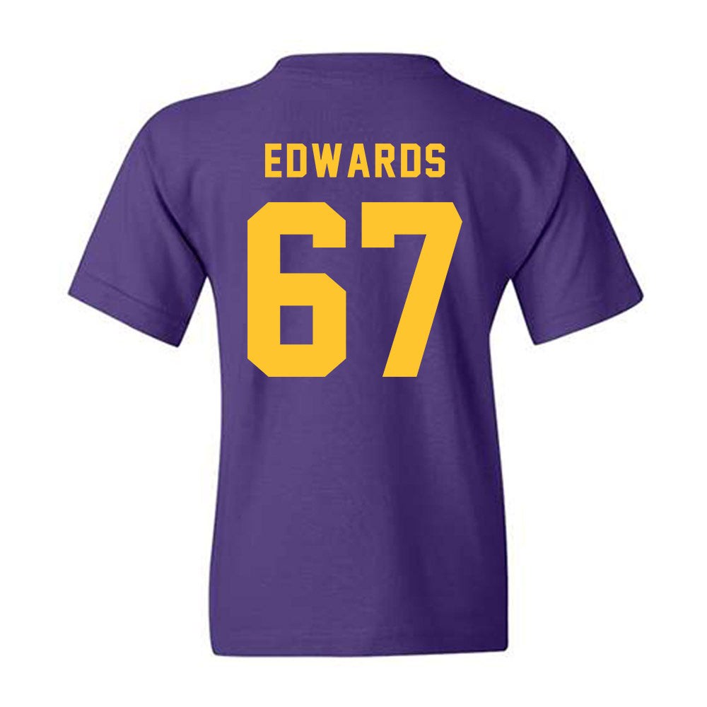 LSU - NCAA Softball : Kylee Edwards - Classic Shersey Youth T-Shirt-1