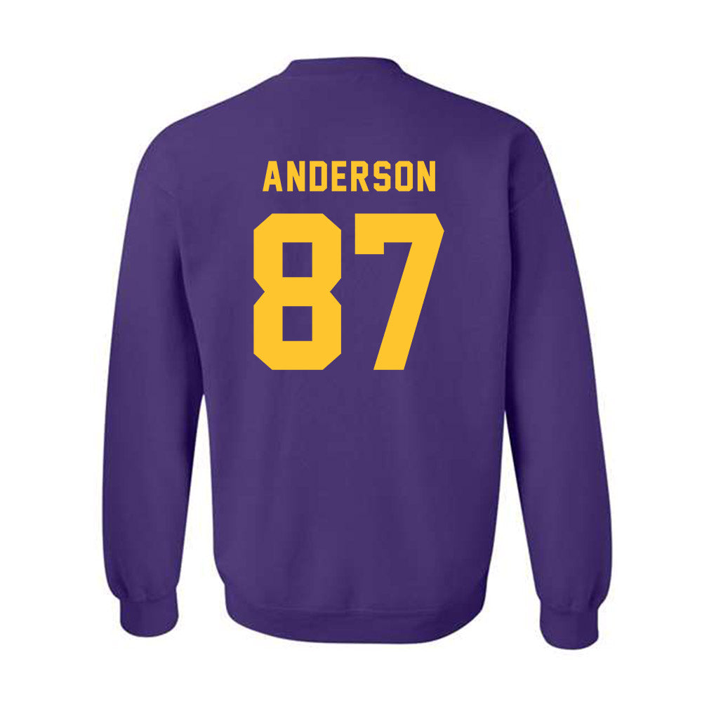 LSU - NCAA Football : JC Anderson - Classic Shersey Crewneck Sweatshirt-1