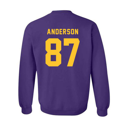 LSU - NCAA Football : JC Anderson - Classic Shersey Crewneck Sweatshirt-1