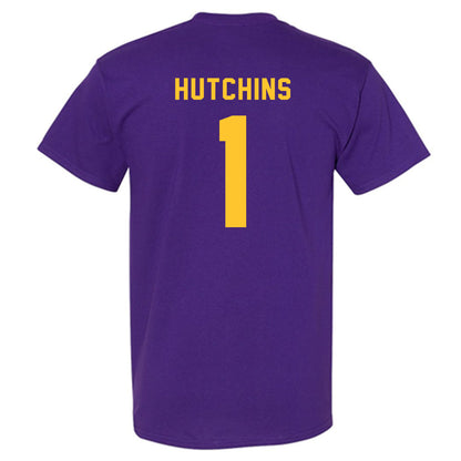 LSU - NCAA Softball : Ally Hutchins - Classic Shersey T-Shirt-1