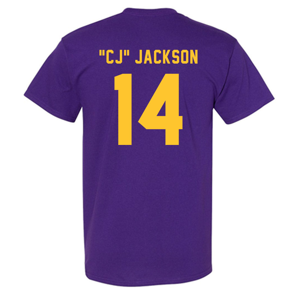 LSU - NCAA Football : Christopher "CJ" Jackson - Classic Shersey T-Shirt-1