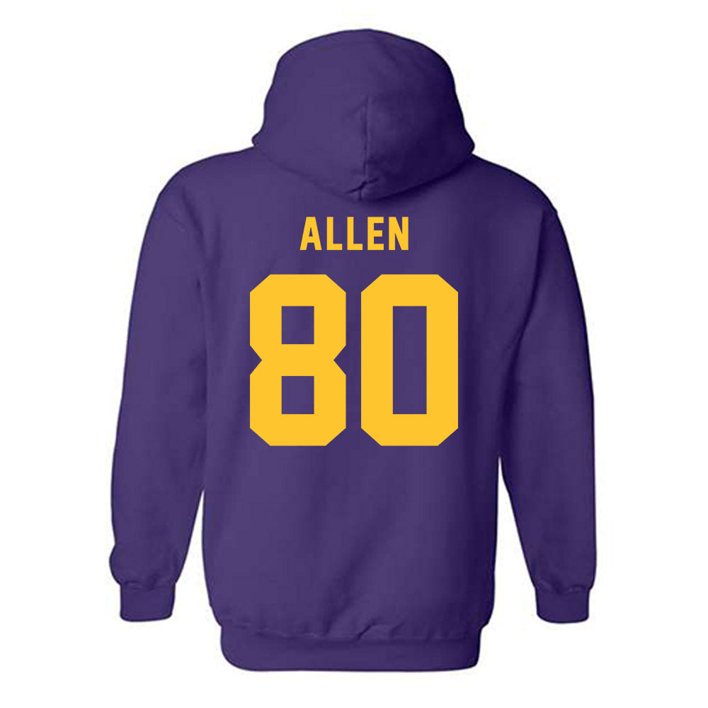LSU - NCAA Football : Brayden Allen - Classic Shersey Hooded Sweatshirt-1