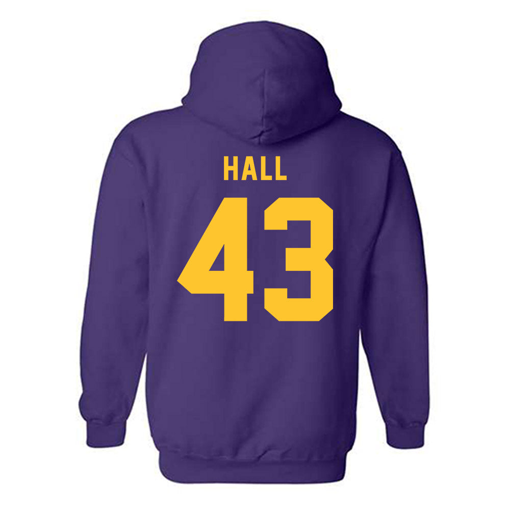 LSU - NCAA Football : Silas Hall - Classic Shersey Hooded Sweatshirt-1