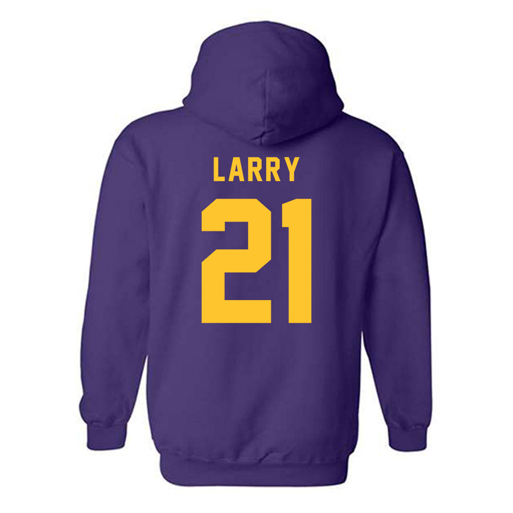 LSU - NCAA Women's Basketball : Chloe Larry - Classic Shersey Hooded Sweatshirt-1