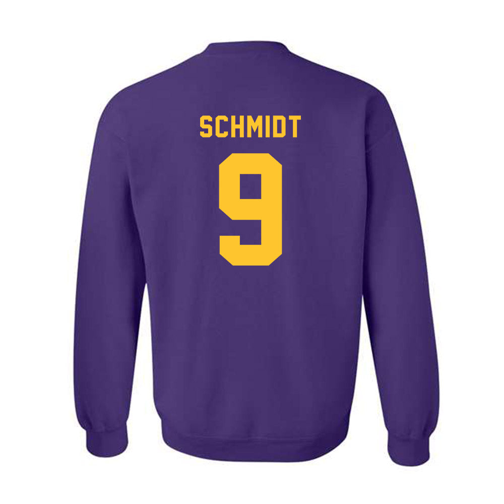 LSU - NCAA Baseball : William Schmidt - Classic Shersey Crewneck Sweatshirt-1