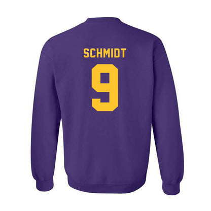 LSU - NCAA Baseball : William Schmidt - Classic Shersey Crewneck Sweatshirt-1