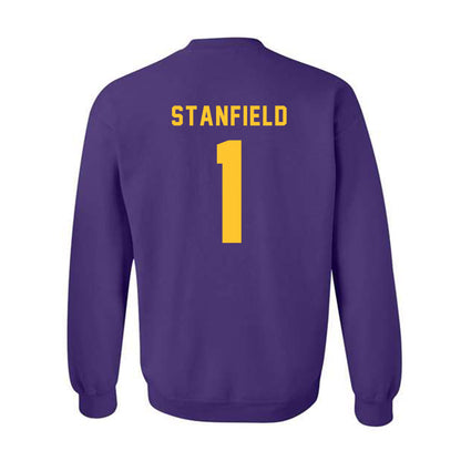 LSU - NCAA Baseball : Chris Stanfield - Classic Shersey Crewneck Sweatshirt-1