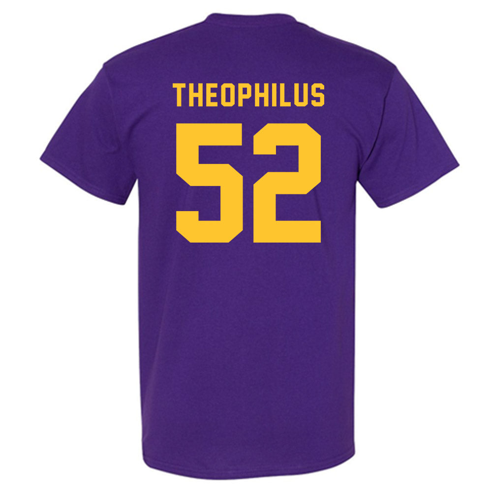 LSU - NCAA Baseball : Zion Theophilus - Classic Shersey T-Shirt-1