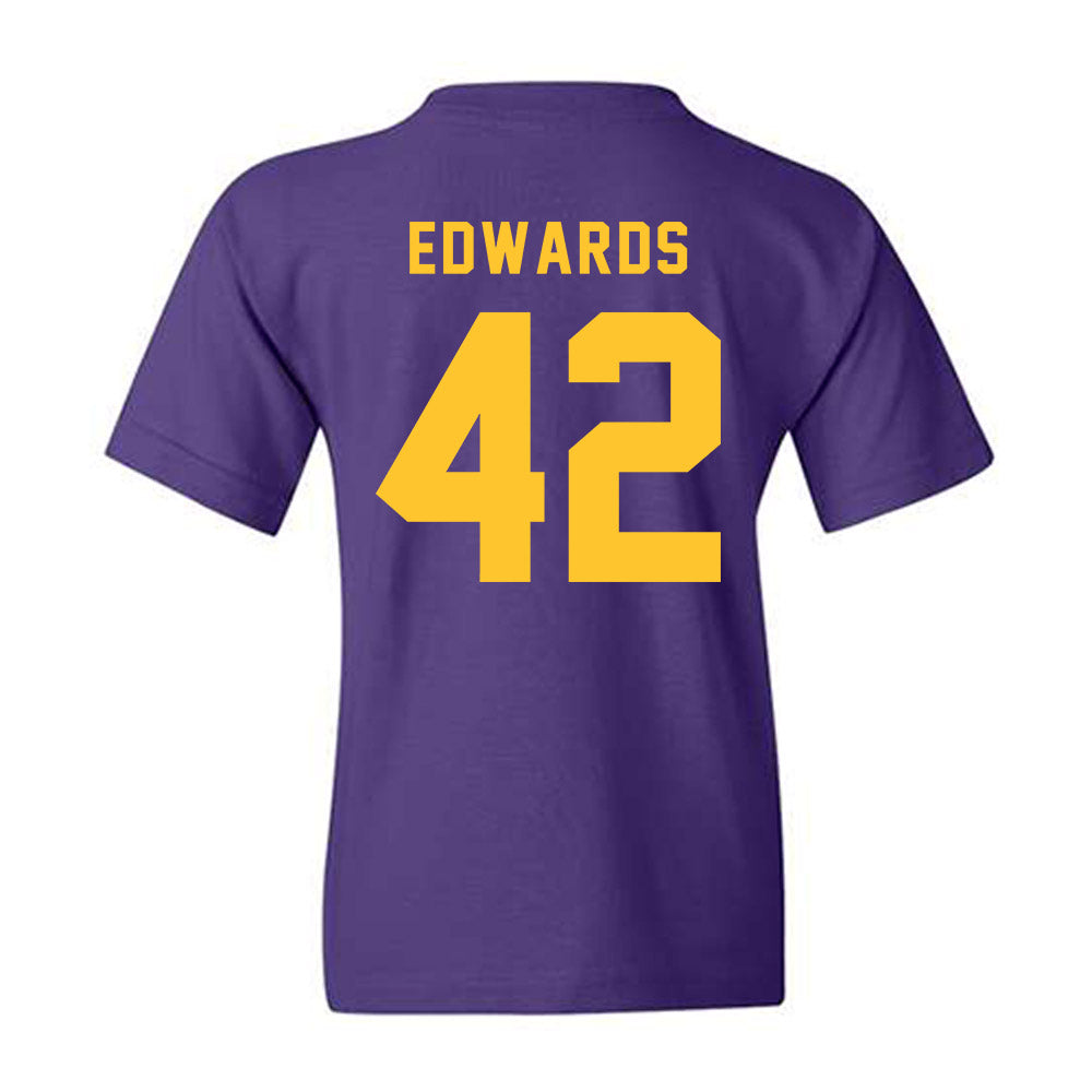 LSU - NCAA Softball : Tori Edwards - Classic Shersey Youth T-Shirt-1