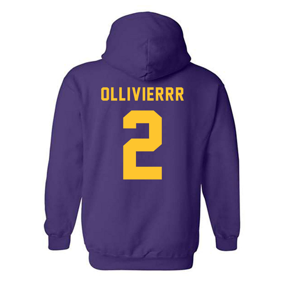 LSU - NCAA Women's Soccer : Jocelyn Ollivierrr - Classic Shersey Hooded Sweatshirt-1
