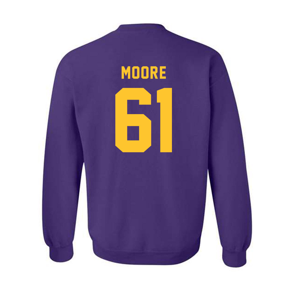 LSU - NCAA Football : Braelin Moore - Classic Shersey Crewneck Sweatshirt-1