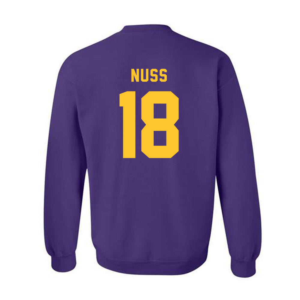 LSU - NCAA Women's Volleyball : Remi Nuss - Classic Shersey Crewneck Sweatshirt-1