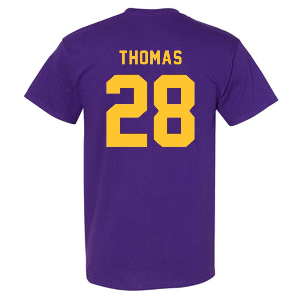 LSU - NCAA Football : Jhase Thomas - Classic Shersey T-Shirt-1