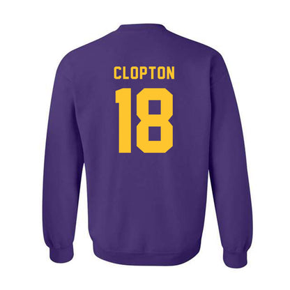 LSU - NCAA Softball : Tatum Clopton - Classic Shersey Crewneck Sweatshirt-1