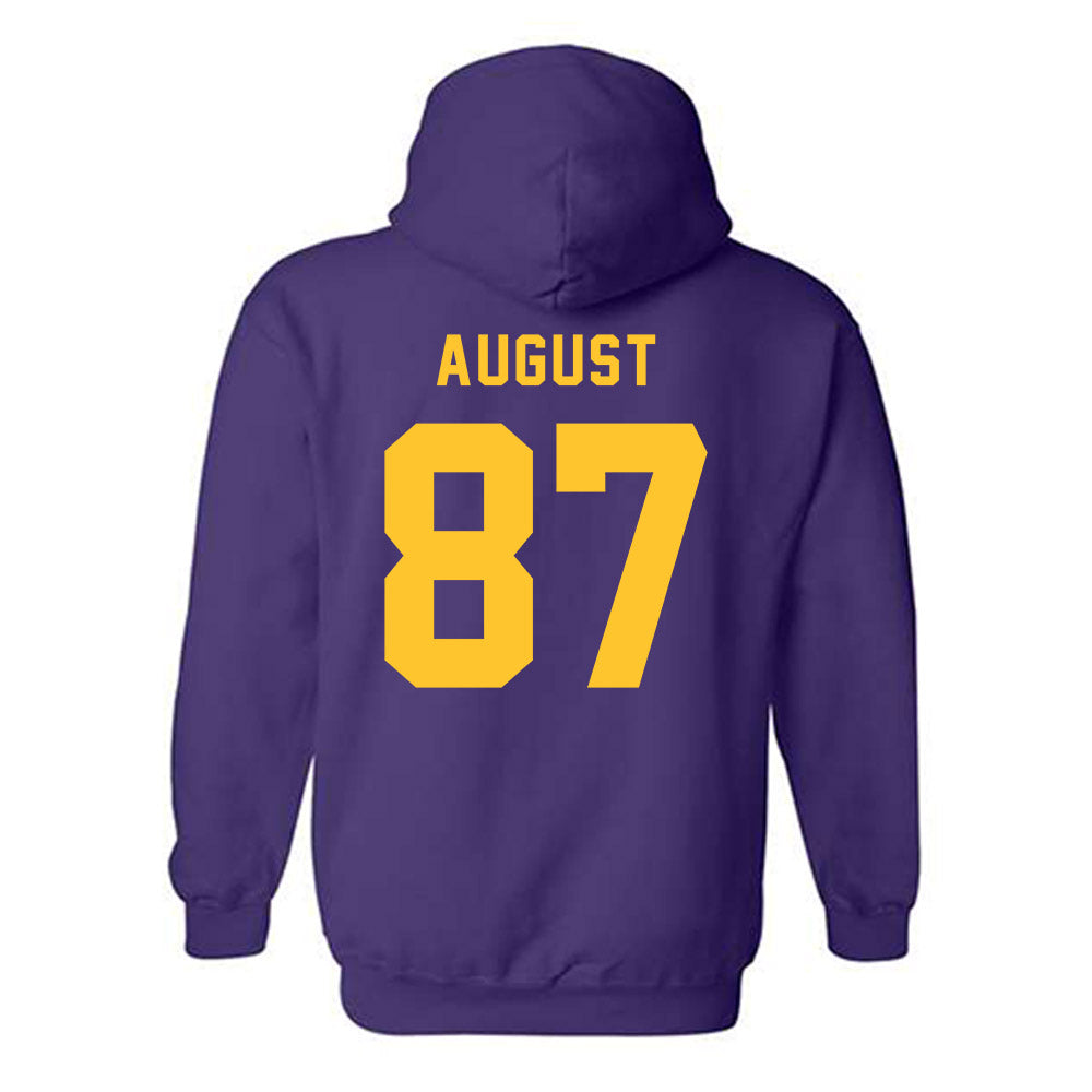 LSU - NCAA Football : Joey August - Classic Shersey Hooded Sweatshirt-1