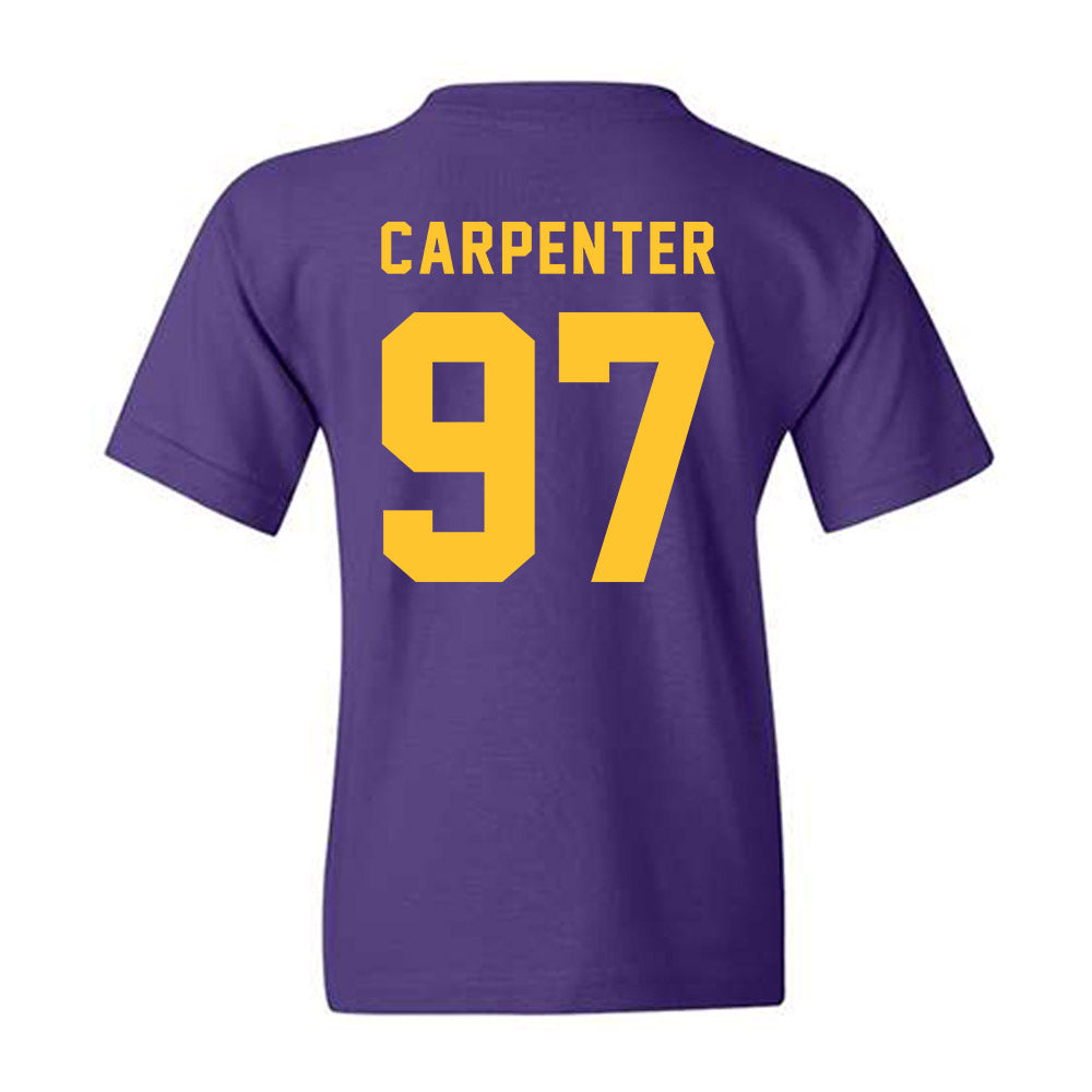LSU - NCAA Football : Dylan Carpenter - Classic Shersey Youth T-Shirt-1