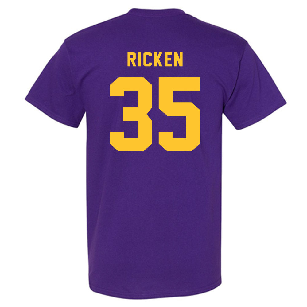 LSU - NCAA Baseball : Reagan Ricken - Classic Shersey T-Shirt-1