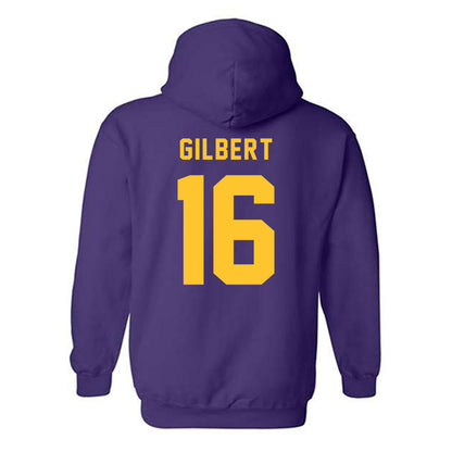 LSU - NCAA Women's Basketball : Kailyn Gilbert - Classic Shersey Hooded Sweatshirt-1