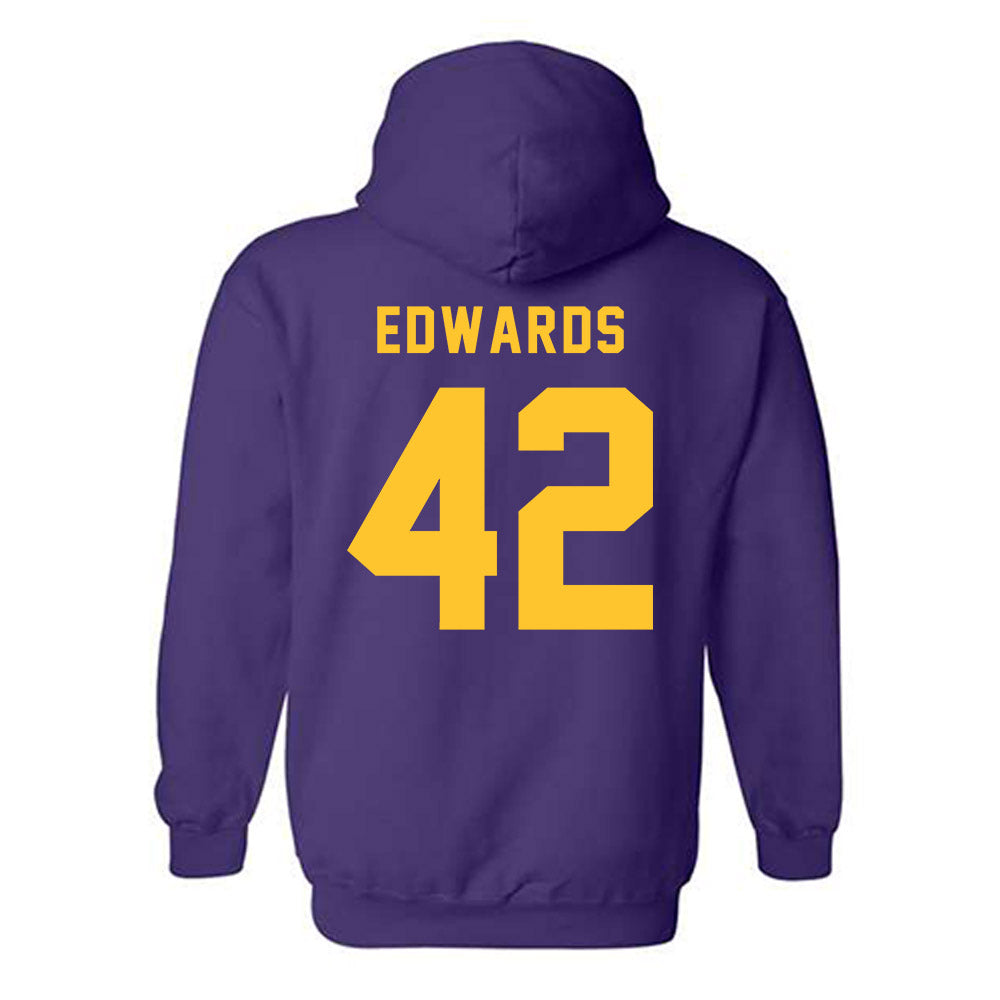 LSU - NCAA Softball : Tori Edwards - Classic Shersey Hooded Sweatshirt-1