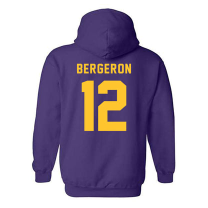 LSU - NCAA Softball : Maci Bergeron - Classic Shersey Hooded Sweatshirt-1