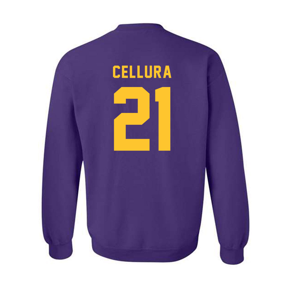 LSU - NCAA Softball : Cece Cellura - Classic Shersey Crewneck Sweatshirt-1