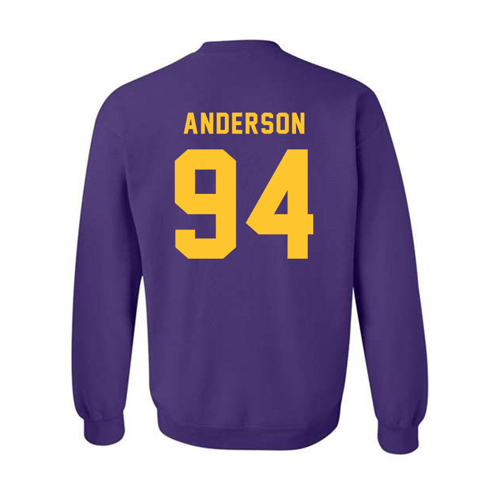 LSU - NCAA Football : Richard Anderson - Classic Shersey Crewneck Sweatshirt-1