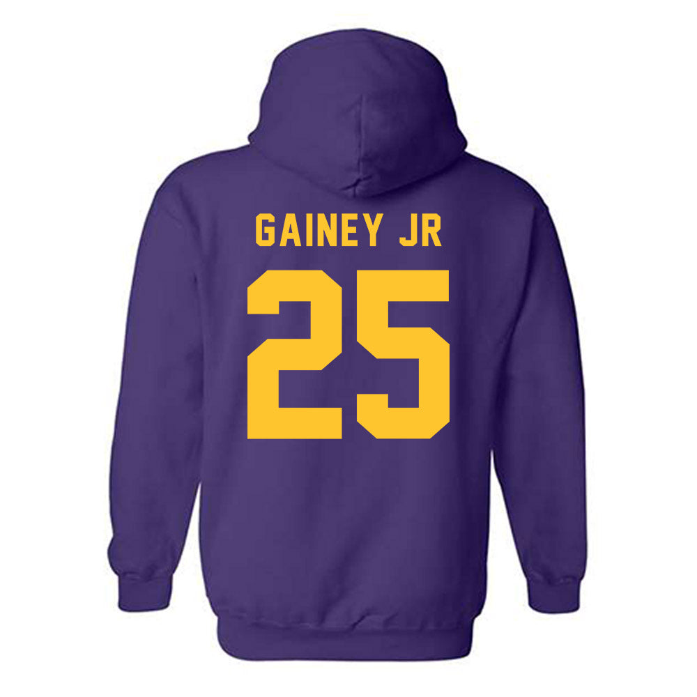 LSU - NCAA Football : Rod Gainey jr - Classic Shersey Hooded Sweatshirt-1