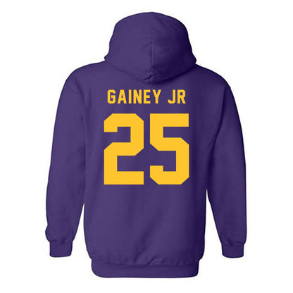 LSU - NCAA Football : Rod Gainey jr - Classic Shersey Hooded Sweatshirt-1