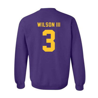 LSU - NCAA Football : Eugene Wilson III - Classic Shersey Crewneck Sweatshirt-1