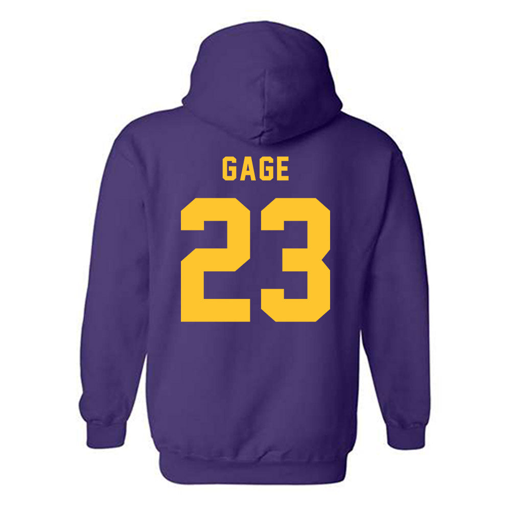 LSU - NCAA Football : Stacy Gage - Classic Shersey Hooded Sweatshirt-1