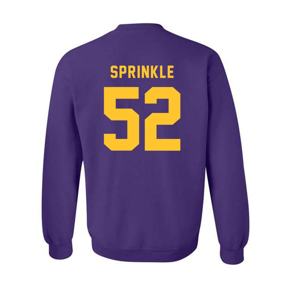 LSU - NCAA Football : Jaquan Sprinkle - Classic Shersey Crewneck Sweatshirt-1