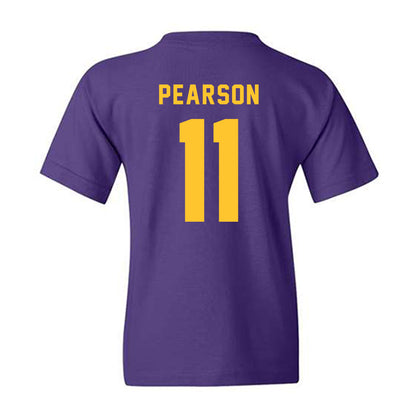 LSU - NCAA Baseball : John Pearson - Classic Shersey Youth T-Shirt-1