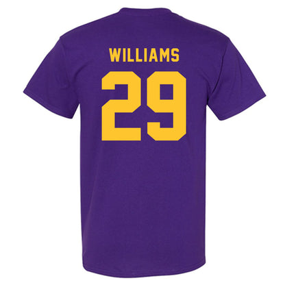 LSU - NCAA Baseball : Cooper Williams - Classic Shersey T-Shirt-1
