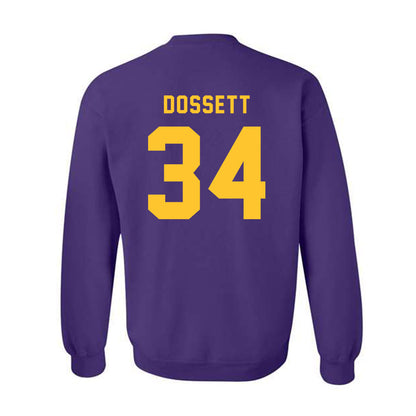 LSU - NCAA Football : Mason Dossett - Classic Shersey Crewneck Sweatshirt-1