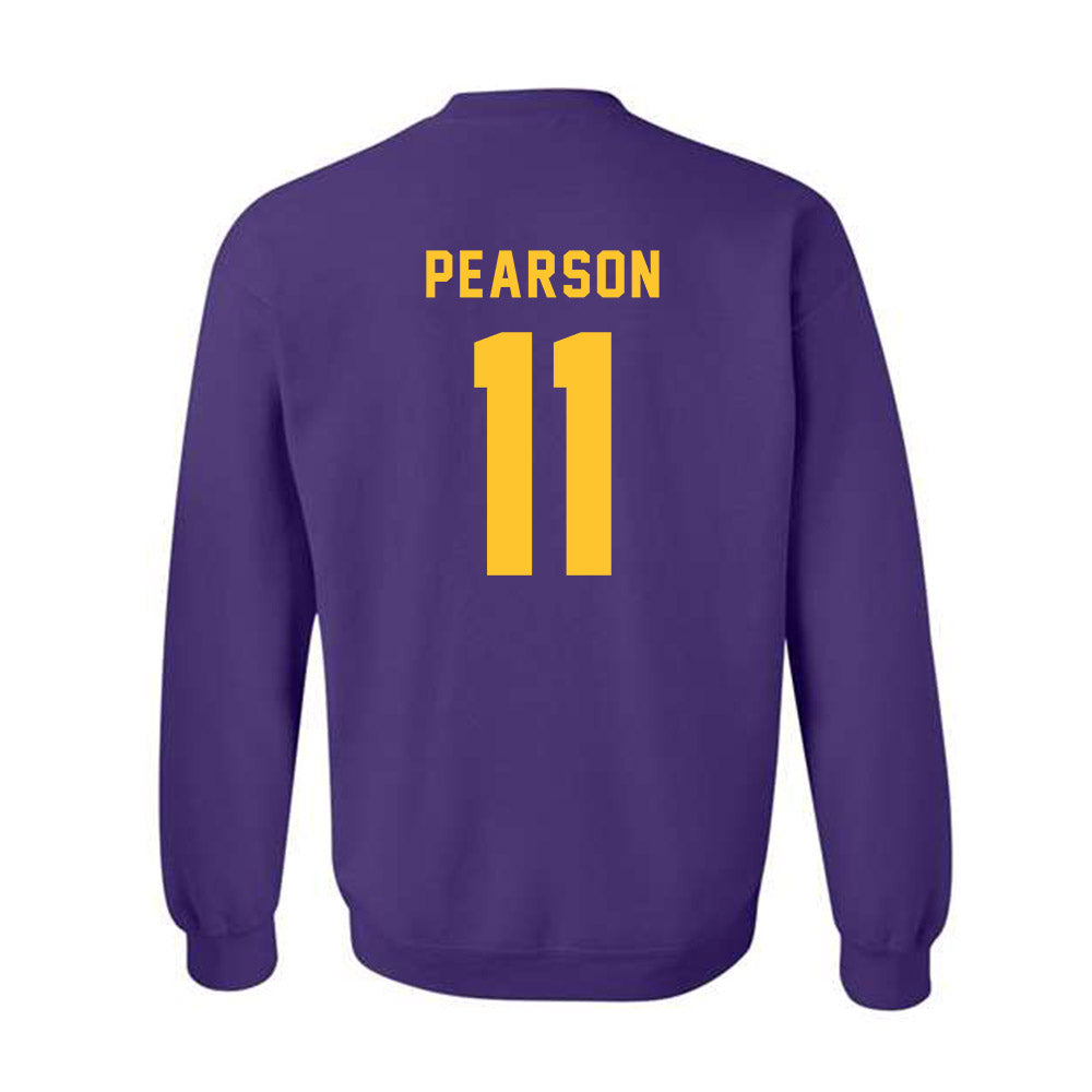 LSU - NCAA Baseball : Josh Pearson - Classic Shersey Crewneck Sweatshirt-1