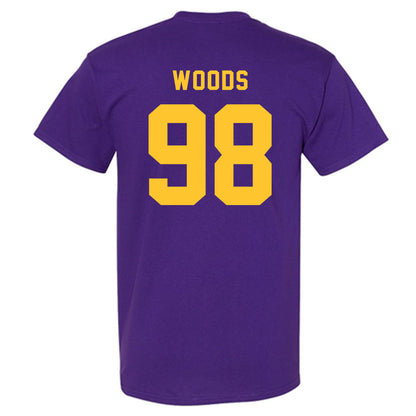 LSU - NCAA Football : Achilles Woods - Classic Shersey T-Shirt-1