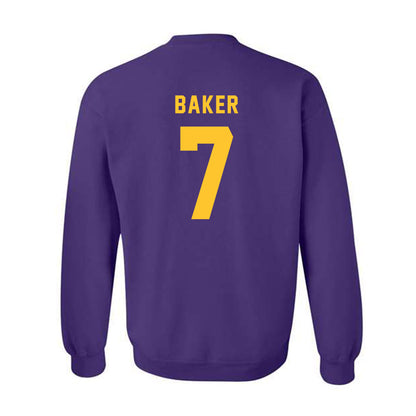 LSU - NCAA Beach Volleyball : Kate Baker - Classic Shersey Crewneck Sweatshirt-1