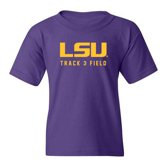 LSU - NCAA Women's Track & Field : Maimuna Jallow - Classic Shersey Youth T-Shirt-0