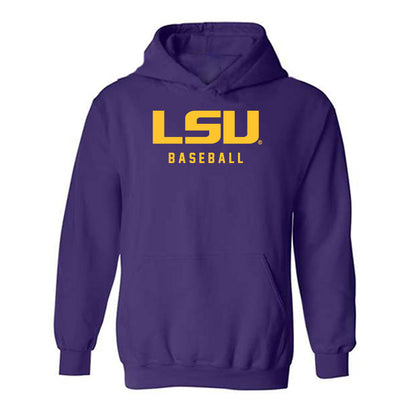 LSU - NCAA Baseball : Diego Velazquez - Classic Shersey Hooded Sweatshirt-0