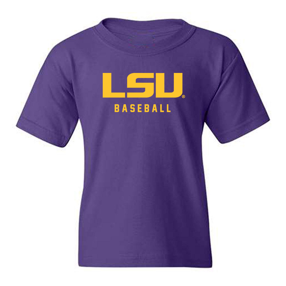 LSU - NCAA Baseball : John Pearson - Classic Shersey Youth T-Shirt-0